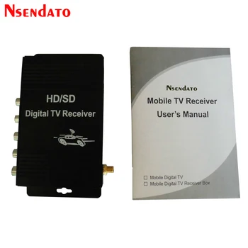 ABD Meksika için Anten İle dijital Araç T HD TV Tuner Alıcısı Kanada
