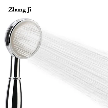 ZhangJi Lüks yüksek basınç el nozzle Duş Kafa tutmak %30 su tasarrufu krom duş süzgeci Banyo El duş ZJ051