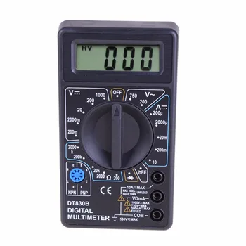 DT-830B Olabilmesi Profesyonel LCD Test cihazı 750/1000 V Volt Ohm Metre AC DC Gerilim Ampermetre