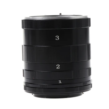 OOTDTY Makro Uzatma Tüpü Yüzük Nikon DSLR D3200 Sınıf D610 5600 İçin Manuel Odak Ayarlama