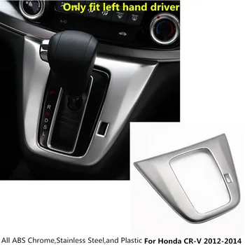 Honda CRV CR-V 2012 2013 1 adet araba sopa ABS krom orta ön Shift Durak Kürekler kap lamba çerçevesi ücretsiz kargo döşeme