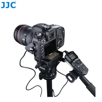 JJC TM Zamanlayıcı Uzaktan Deklanşör Kablosu Tutucu Klip Canon/Nikon/Sony/Fujifilm/Olympus/Pentax/Panasonic/Leica Standı Tripod