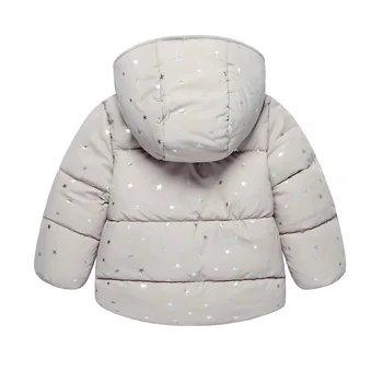 Yastıklı ceket bebek pamuk yastıklı ceket, kısa yastıklı ceket Noel jacke pamuk aşağı 2017 yeni çocuk giyim -
