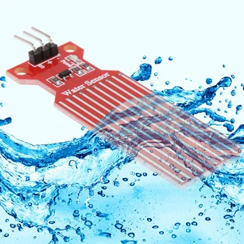 Arduino için 1 adet Yüksek Hassasiyet Sıvı Su Seviye Sensörü Yağmur Suyu Seviye Sensörü Modülü Algılama Sıvı Yüzey Derinlik Yükseklik