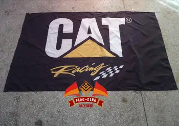 *90 Cat Yarış bayrak, polyester 150 CM bayrak,bayrak Kral