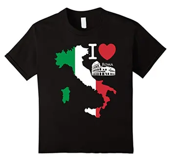 İtalya Tişört - İtalyan Roma Hatıra T-Shirt Unisex Daha fazla Boyut ve Renkleri Genç Erkekler için Gömlek Düşük Fiyat Üst Tee CottonT