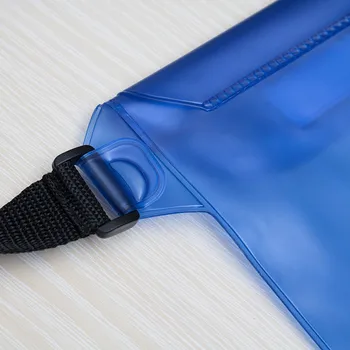 Bel Omuz Askısı Paketi Mavi ve Siyah Renk İle su geçirmez Çanta Kuru Çanta