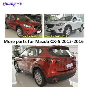 Mazda CX-5 CX5 2013 2016 araba dedektörü ABS araba arka cam silecek memesi kapak çerçeve trim kuyruğu penceresi krom