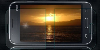 2 ADET HATOLY 4 Samsung J1 Mini Başbakan için Cam sFor Samsung Galaxy J1 Mini Başbakanı J106F Ultra-ince Ekran Koruyucusu