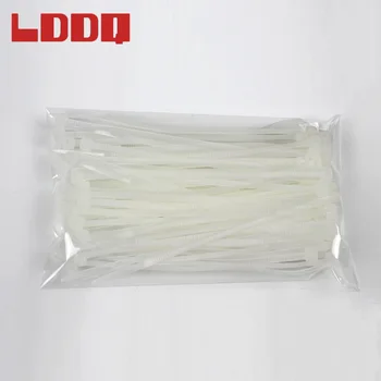 200 mm kilitleme Plastik Naylon Kablo Bağları 2mm Tel Zip Kravat Siyah Beyaz Genişlik ve*Kendini 3 LDDQ Ulusal Standart her 100pcs/pack