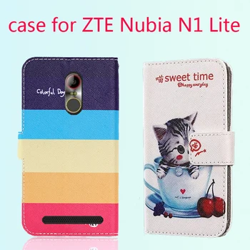 ZTE Nubia N1 Lite/Nubia M2 Lite /M2 /nubia N2 Durumda Yeni Varış 12 Renk Fabrika Fiyat Flip PU Deri Özel Kılıf