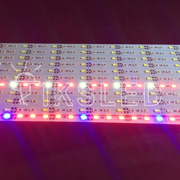 2 adet 5 katı Şerit LED Işık Büyümek:1 1 5 Kırmızı Mavi Akvaryum Sera Hidroponik Bitki Yetiştirme Lambası