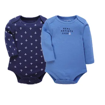 2 adet Bebek Erkek Elbise 6 İçin yeni Doğan Uzun Kollu Pamuk Sıcak Elbise Set-24 Çocuk RİCHARD AYI yepyeni Bebek Giyim