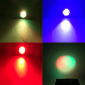 Fiber Aydınlatma İçin Led 32W RGB Çift Kafa Fiber Optik Jeneratör Motor Sürücüsü Işıklar Işık Kaynağı 4 Anahtarı RF Uzaktan Kumanda