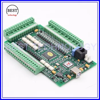 Step motor için MACH3 4 Eksen USB kontrol kartı, Hareket Kontrol Kartı arabirimi 1 MHz CNC kontrol Sürücü Kartı ve servo motor