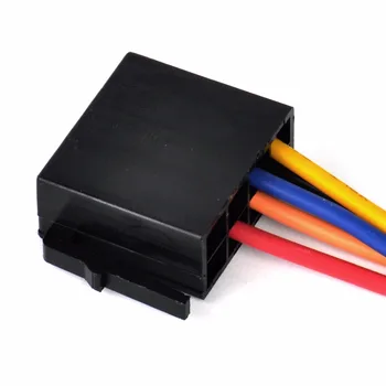 Araba Stereo Sistemi için Koşum DWCX Evrensel ISO Tel Dişi Adaptör Kablosu Radyo Kablo bağlantısı Adaptörü Kiti