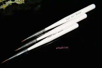 Güçlü UV Jel Akrilik Tırnak Sanat Kalem cilası Fırça Çivi HK Gönderen Hızlı Kargo ya da Hızlı Kargo Çizim Boyama için Ayarla