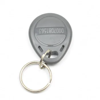 100pcs/çanta anahtar fobs RFID 125KHz proximity anahtar etiketleri erişim kontrolü için TK4100/EM 4100 çipi/ABS