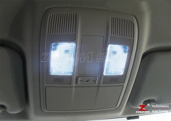 Ücretsiz 11pcs Hata 2 Mazda için+ () DJ Mazda Demio için plaka lambası + iç ışık kiti + Yedek Ters Ampul LED