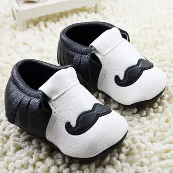 Bebek Kız Moccs Mokasen Ayakkabıları İlk Yürüyüşe Bebe Saçak Yumuşak lastik Tabanlı kaymaz Ayakkabı Beşik Ayakkabı Deri çizmeler yeni Doğan PU