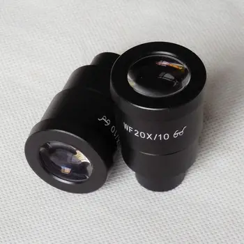 20X Geniş Alan çift 30mm Montaj Stereo Mikroskop Yüksek Göz Noktası Mercek