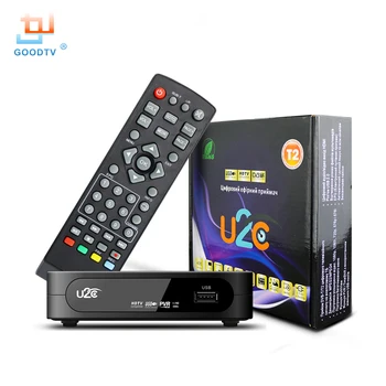 T2 U2C DVB-T HDMI Akıllı TV Kutusu DVB-T2 T2 STB H. 264 HD Dijital TV Alıcısı DVB-T/-top box Tv Rusya Ayarlayın