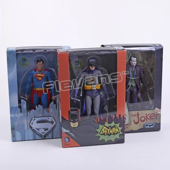 NECA DC Comics Batman, Superman, Joker PVC Aksiyon Figürü Koleksiyon Oyuncak 7