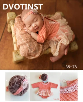 Dvotinst yeni Doğan Bebek Fotoğrafçılık Giyim, Fotoğrafı Şapkalar+Çekim Fotoğraf 2 adet Set Cosplay Kostüm Studio Badi Prop Sahne