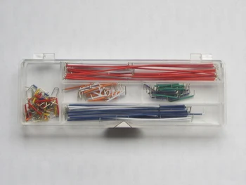 Arduino DİY için 140 adet U Şeklinde Kalkan Lehimsiz Breadboard Jumper Kablo Kiti