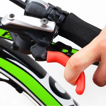 Sıcak Satış Fren kolu silikon kol dağ yol bisikleti evrensel tip fren kolu koruma fren ayarlar kapağı
