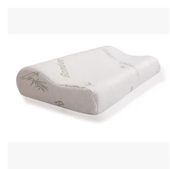 Servikal yastık bellek 50x30cm Bambu fiber yastık alanı bellek yastık servikal sağlık yastık tedavi