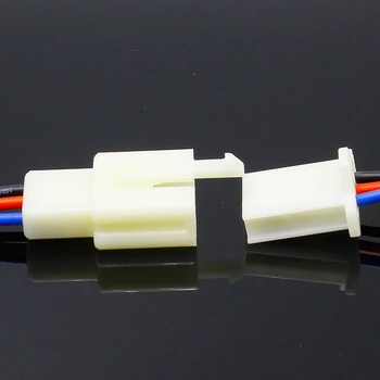1 Kit 3 Pin Yolu Elektrikli Tel Bağlayıcı Tak 21CM kablo/toplam uzunluğu ile otomatik Konnektörleri Set