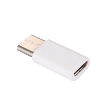 Sıcak Satış! Mikro 2 adet/lot USB 3.1 Type C Erkek USB Dişi Adaptör Dönüştürücü Konnektör USB-C siyah ve whitel
