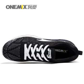 Kadınlar için Koşu Ayakkabıları erkek Yürüyüş Ayakkabıları Açık Spor Eğitmenleri Siyah Zapatillas Deportivas Spor Ayakkabı Hava Yastığı Çalıştırın