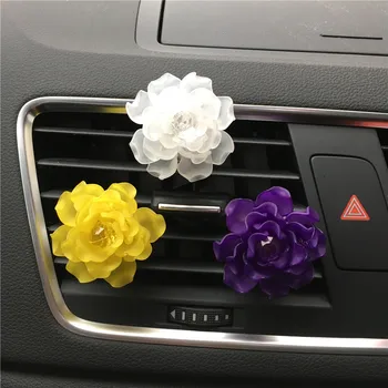 Outlet çiçek süsler koku yeni hava spreyi araba hava çıkışı parfüm araba parfüm stil 100 Orijinal Araba Parfüm-