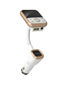 32 1G FM Transmitter AUX Bluetooth Araç Kiti handsfree-port 2USB Araç şarj cihazı TF/USB müzik Çalar Desteği