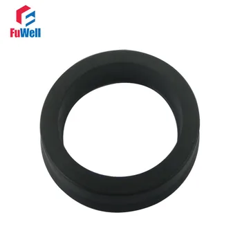 Siyah NBR Silindir Liner O-ring Conta YCC Tip Pnömatik Ring Silindir Conta Çubuk Mühür 6x12x4/160x180x10mm Piston Mühür Yüzüğü