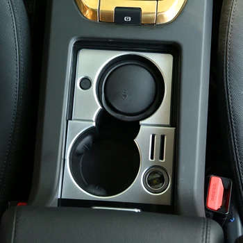 Land Rover Discovery Sport ABS Krom bardaklık kapağı için araba iç aksesuarları stil dekoratif çerçeve trim