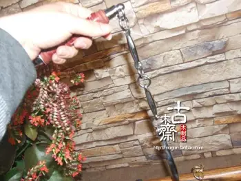 Qing Hanedanı, antik silahlar dört parça, üç kırbaç, pirinç kırbaç, kamçı kollu, paslanmaz çelik kırbaç, kendini savunma bod