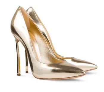 High-end Kadın Benzersiz Tasarım Metal İnce Yüksek Topuk Pompalar Kristal Bling Bling Toe Elbise Ayakkabı yılan Derisi Ayakkabı Payetli Sivri