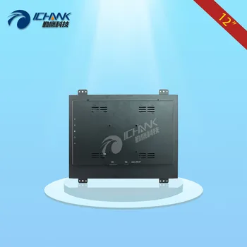 3 metal kasa DVI VGA Açık çerçeve endüstriyel ekipman özel monitör ekran LCD Gömülü ZK120TN-DM3/12 inç 1024 x 768 4: