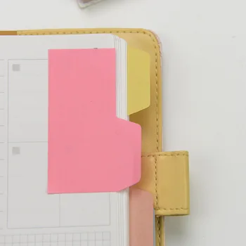 Taze Şeker Renk Notu Dizin Kendi Dizüstü Bloknot Not Defteri Yapışkan Yapışkan Notlar Kırtasiye Promosyon Hediye İmi