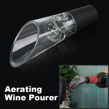 Yeni Beyaz Kırmızı Şarap Havalandırıcı Emzik Şişe Tıpa Sürahi Pourer E5M1 Havalandırma Dökün