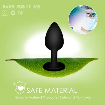 Kadın için Prostat Masajı Seks Oyuncakları Vibratör silikon Popo Fiş Anal Seks Oyuncak Takı Anal plug + 10 Hız Mini G-Spot Mermi