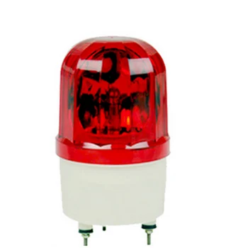 1101J 12 V acil durum alarm sireni LED yanıp sönen Kırmızı Flaş Işığı yak acil aydınlatma alarm 110db siren Kablolu kablolu