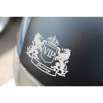 SLİVERYSEA Yeni Stil Araba Çıkartmaları Aslan Yansıtıcı Vinil Araba Kamyon Dekor kaporta Araba Aksesuarları için #B1328 Stil VIP