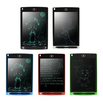 Çizim masası Tablet Pad Yazma 8.5 inç Taşınabilir Renkli LCD Ekran Elektronik Dijital Manyetik ile el Yazısı Not Defteri