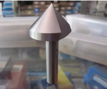 1 ADET 25 mm bir bıçak 90 derece PAH matkabı cihaz alüminyum metal plaka delme ve PAH konik havşa