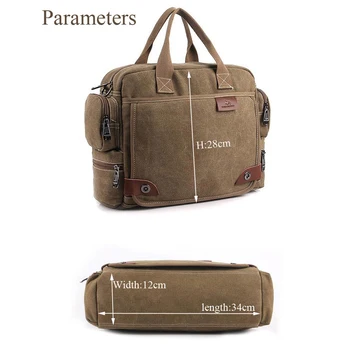 Yeni Tasarım! Bavi moda kanvas çanta, erkek rahat omuz çanta, erkek çantası, yüksek kaliteli tuval laptop çantası