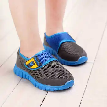 Çocuk ayakkabı 2017 bahar yeni çocuk kızlar rahat mesh çocuk spor ayakkabı koşu